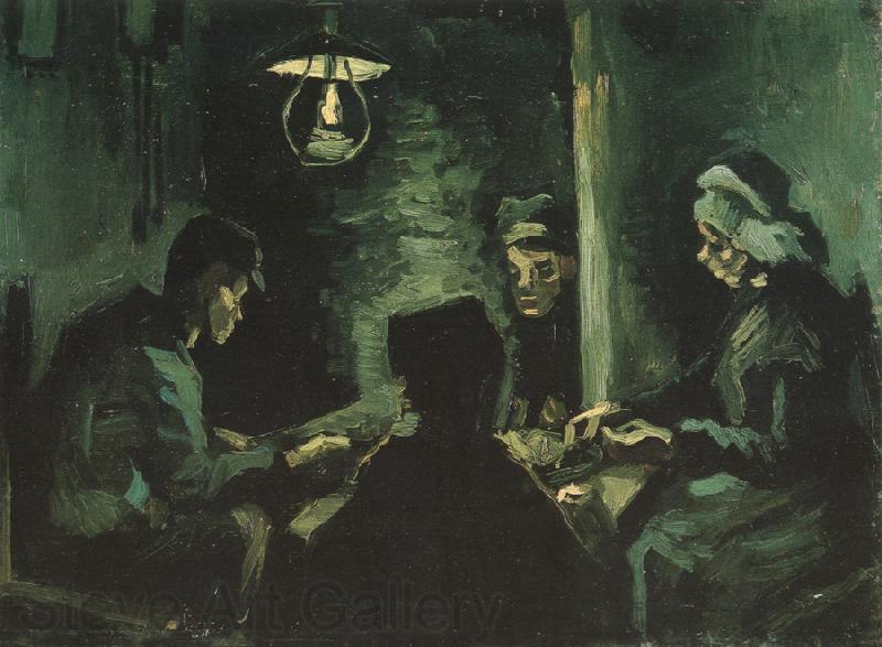 Vincent Van Gogh Four Peasants at a Meal (nn04)